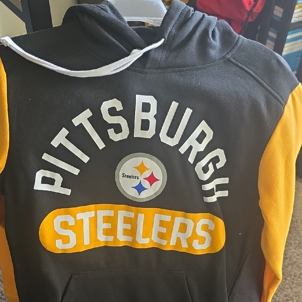 Fanatics Yellow and Black Steelers Hoodie